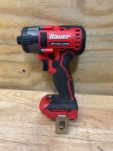 BAUER 20V Brushless 3-Speed 14 Impact Driver (Tool Only)