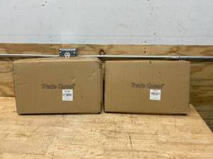 TRADE QUEST Lot of 2 Boxes of- Ledger Size Clipboard Lever Hinge Clip 19.5 x 11.6 (3 clipboards per box)