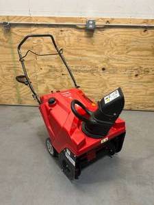 TROY-BILT Squall 21 in. 179 cc Single-Stage Gas Snow Blower with Electric Start and E-Z Chute Control