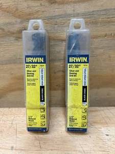 IRWIN Lot of 2-  2732 Drill Bits (AHN-91154)