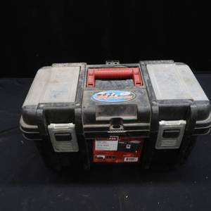 lot 79 image: CRAFTSMAN 16 TOOLBOX FILLED WITH TOOLS