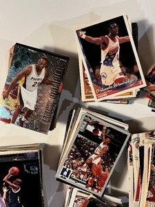 lot 39 image: Large Lot of 90s NBA Basketball Cards