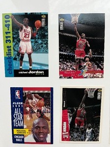 lot 7 image: Lot 1 of Michael Jordan Cards