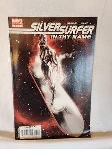 lot 140 image: Marvel Limited Series 2 of 4 Silver Surfer in Thy Name & Silver Surfer #1 Anywhere and Everywhere - Hang On Comic Books