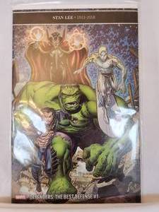 lot 159 image: Marvel Defenders The Best Defense #1 Stan Lee 1922-2018 Comic