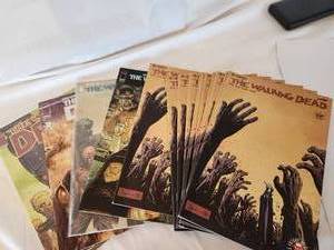 lot 168 image: The Walking Dead - #26, 1 Oct, #129, 1 Oct, & 12 Copies of #163
