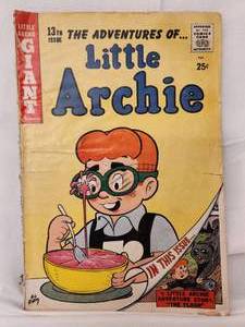 lot 211 image: Life With Archie, Archies Joke Book No 125, & the Adventures of Little Archie