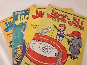 lot 212 image: Jack & Jill The Better Magazine for Boys and Girls