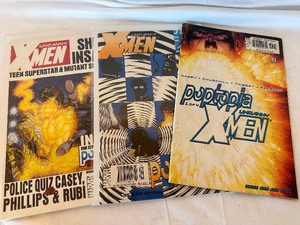 lot 185 image: Uncanny X-Men Puptopia Parts 1,2,&3 of 4