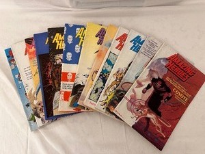 lot 198 image: Amazing Heroes Comics - #s 21,23, 24, 25, 26, 28, 29,31,32,33,34,& 42