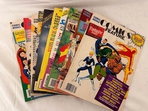lot 200 image: Variety of Comics Feature Magazines - See Photo for Descriptions and Condition