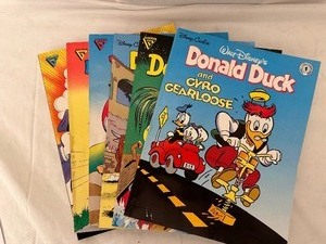 lot 201 image: Disney Comics - Donal Duck #1-7