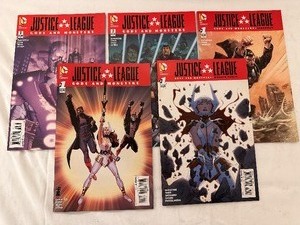 lot 202 image: DC Comics Justice League Gods and Monsters - 5 Books