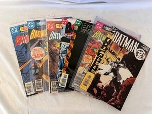 lot 219 image: Variety of DC Batman Comic Books See Photo for Details and Condition
