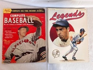 lot 317 image: Sports Memorabilia Price Guide Legends and Complete Basemall Special Edition 1951