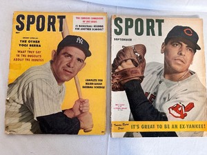 lot 318 image: Sports Magazines May 58 & September 52