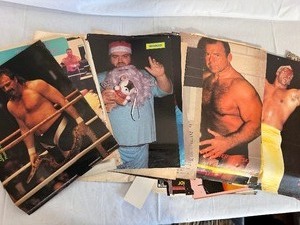 lot 330 image: Wrestlemania Magazine Clippings