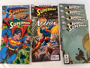 lot 224 image: Variety of DC Superman Comic Books See Photos for Details and Conditions
