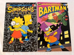 lot 234 image: Bongo Comics Group Simpsons Comics #3, Bartman #2, Itchy and Scratchy #2, Radioactive Man #88