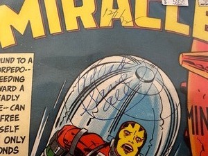 lot 237 image: DC Mister Miracle Super Escape Artist - Autographed 12172 NIB