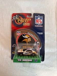 lot 68 image: Winners Circle Limited Edition NFL Vikings 99 Mustang - New In Packaging
