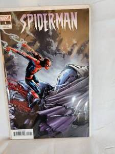 lot 106 image: Marvel Spiderman #1 Behind the scenes Comic Book
