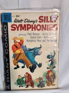 lot 269 image: Dell Walt Disney Comics - Silly Symphonies, Sleeping Beauty and When Knighthood was in Flower