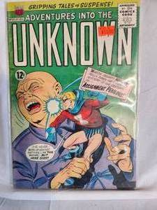lot 278 image: Adventures into the Unknown No. 160 Oct-Nov & 162 Feb