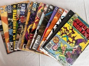 lot 247 image: Variety of DC Comic Books