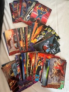 lot 78 image: 94 Fleer Ultra Marvel Comics Cards