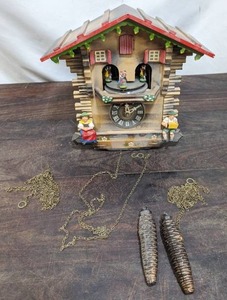 lot 12 image: Old West Germany Cuckoo Clock