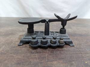 lot 29 image: Cast Iron Decorative Scale