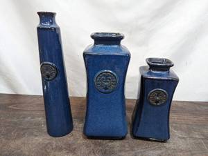 lot 119 image: Three Market Bazaar Vases