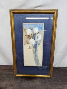 lot 135 image: Framed Beki Killorin Watercolor Art