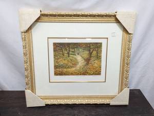 lot 138 image: Framed Mother And Child Artist Proof Print By Harold Altman