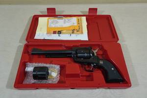 lot 12 image: Ruger New Model Blackhawk .357 Mag9mm Luger Revolver - 6 Barrel