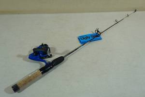 lot 27 image: NEW Shakespeare Ugly Stik Ice Fishing Rod with Reel