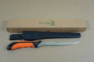lot 110 image: NEW Elk Ridge Poly Handle Fillet Knife