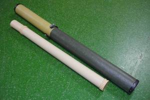lot 130 image: 2 Telescoping Fishing Rod Cases