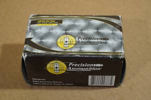 lot 155 image: 20 Precision Ammunition .308 Win 145 Gr FMJ Plated Steel Case Ammo