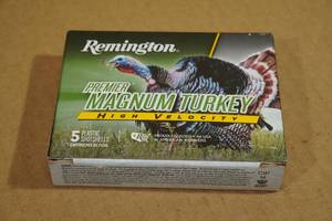 lot 172 image: 5 Remington Premier Magnum Turkey 20 Gauge 3 5 Shot Shotshells
