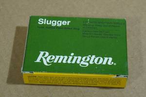 lot 183 image: 5 Remington Slugger 20 Gauge 2-34 Rifled HP Slugs