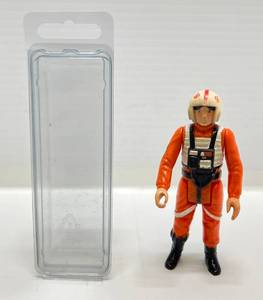 Vintage 1978 Kenner Star Wars (LUKE SKYWALKER  X-WING PILOT) Hong Kong Loose Figure (In Protective Case)