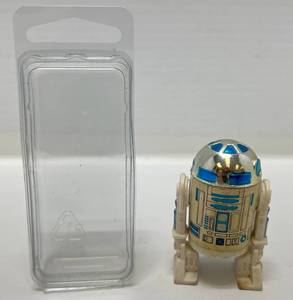 Vintage 1977 Kenner Star Wars (R2-D2) Made In Hong Kong  Loose Figure (In Protective Case)