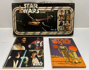 1977 Star Wars Kenner Board Game Escape From The Death Star Game, 1978 Star Wars Pop-Up Book & More