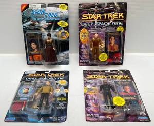 Misc. 1990s Star Trek Action Figures (New On Original Cards)