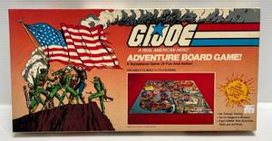 1982 G.I. Joe Real American Hero Adventure Board Game (Seems Complete)