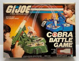 1982 G.I. Joe Cobra Battle Game (Seems Complete)
