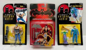 Misc. 1990s Batman & Robin Action Figures (New On Card)