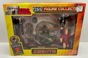 2002 Spy Kids Action Figure Collection (NIB)